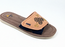 2552 HLE Туфли домашние женские Tingo (оранжевый)