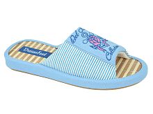 DFR-22-10W Тапочки женские Dream Feet /голубой/