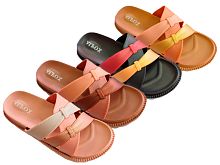 5522 A Обувь пляжная женская Alfox /разноцвет/