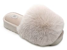 4890 W-CH-O светло-бежевый Обувь домашняя женская Lucky Land