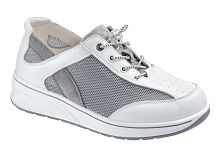 86961-6-1  Туфли женские Evalli /Бело-серый/