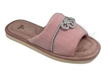 2553 HLE Туфли домашние женские Tingo (розовый)