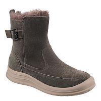 HT-1904-C Полусапоги женские Evalli /Кофейный-замша/