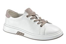 XLX25835-5-3 Туфли женские Evalli /Бело-кофейный/