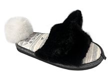 4381 W-CH-O Обувь домашняя женская Lucky Land /черный/